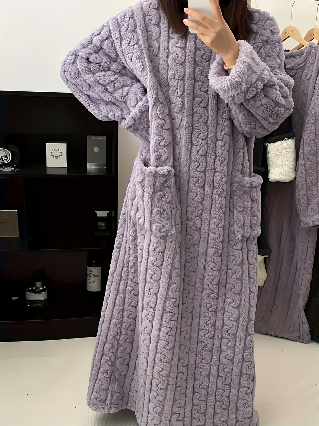 Nest Fleece Lounge Gown