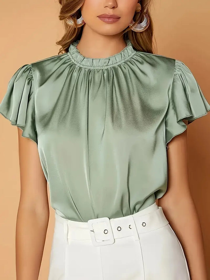 Anastasia High Neck Blouse