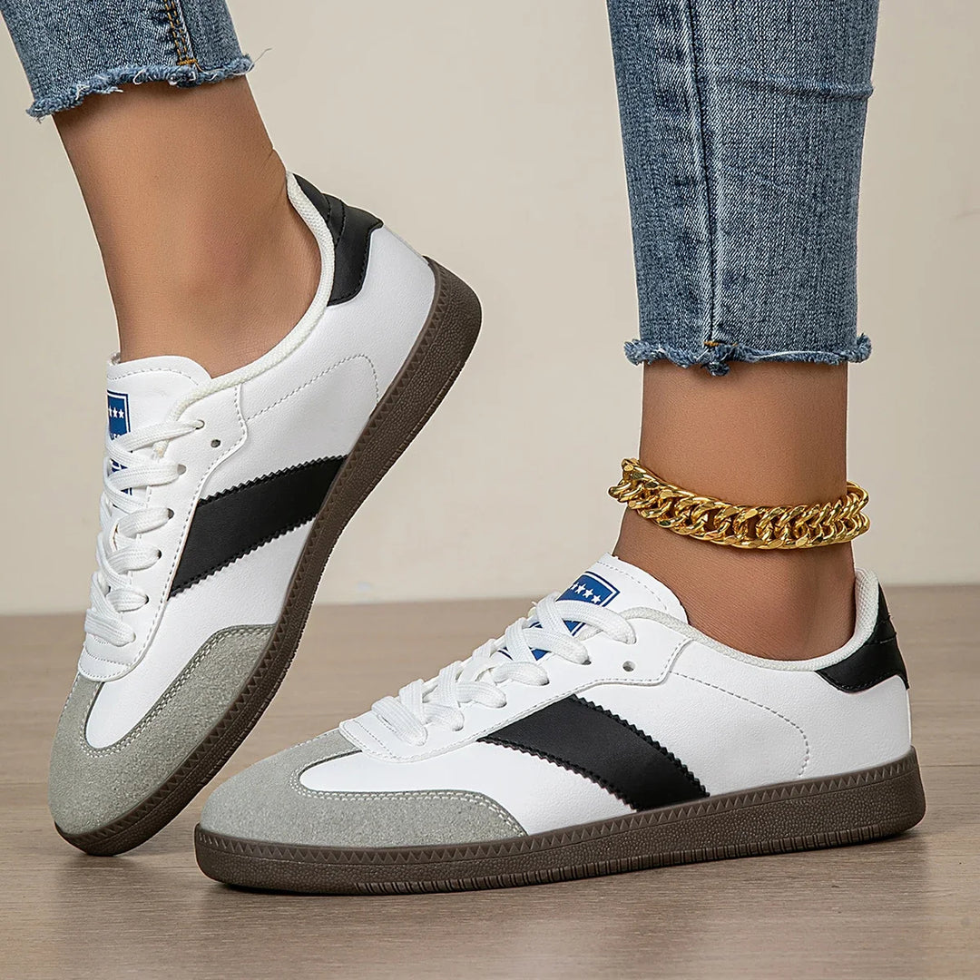 Retro Stripe Low Top Sneaker