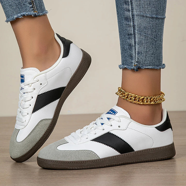 Retro Stripe Low Top Sneaker