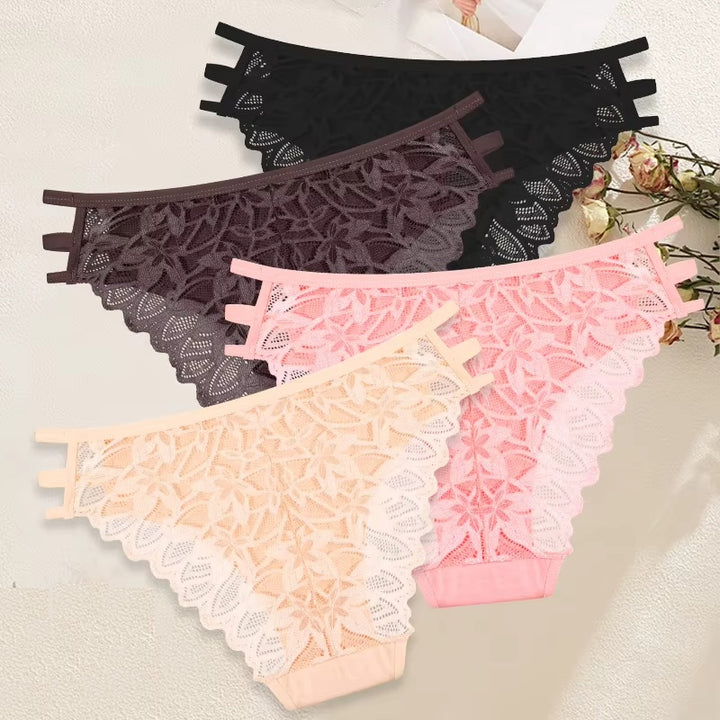 Silk & Lace Panty Set
