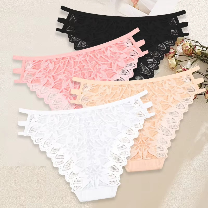 Silk & Lace Panty Set