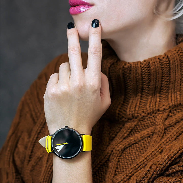 Eclipse Geometric Dial Watch