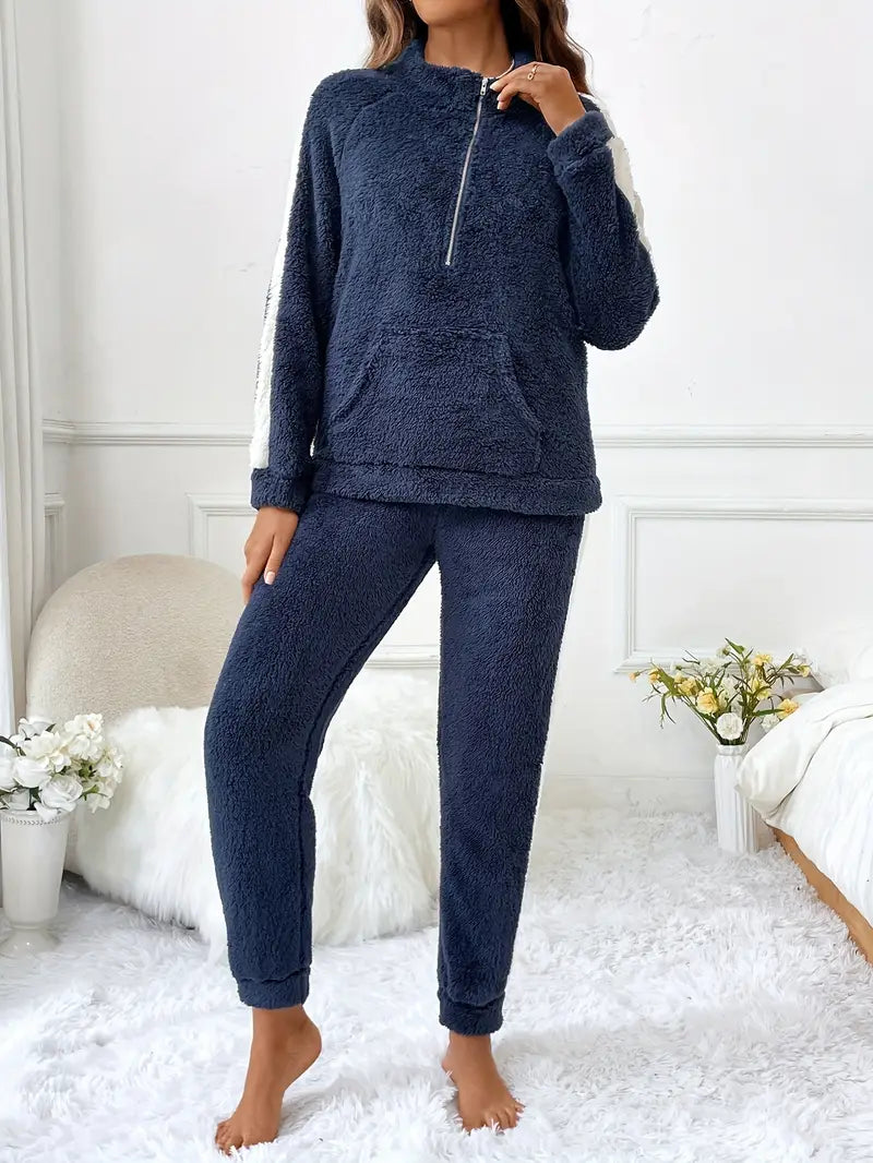 Teddy Fleece Pajama Set