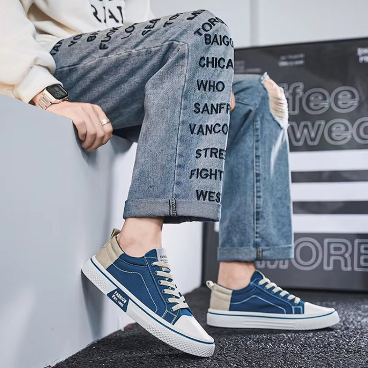 District Low-Top Canvas Sneaker