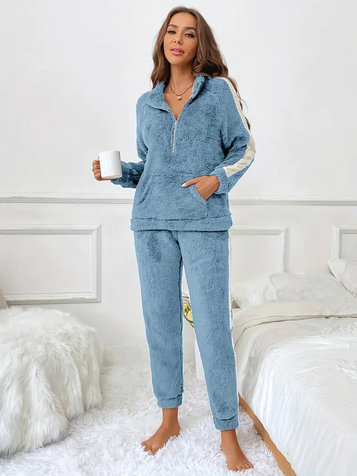 Teddy Fleece Pajama Set