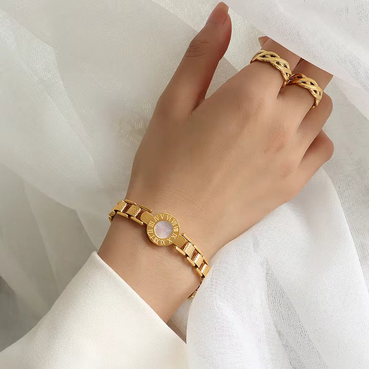 Sol Invictus Charm Bangle