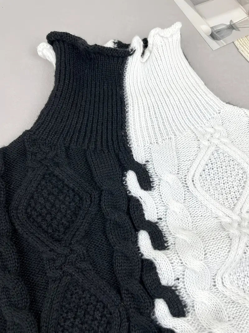 Contrast Theory Merino Wool Sweater