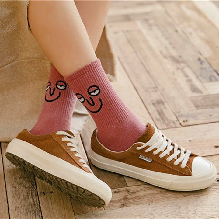 Emoticon Expressions Sock Set