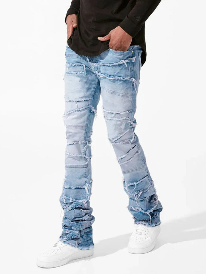 Rogue Stacked Patchwork Denim