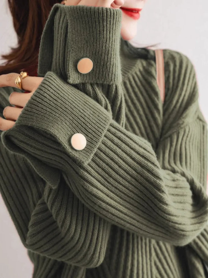 Serene Ribbed Sweater