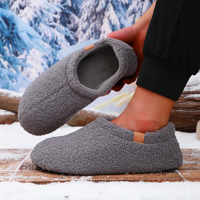 Alpine Teddy Fleece Slides