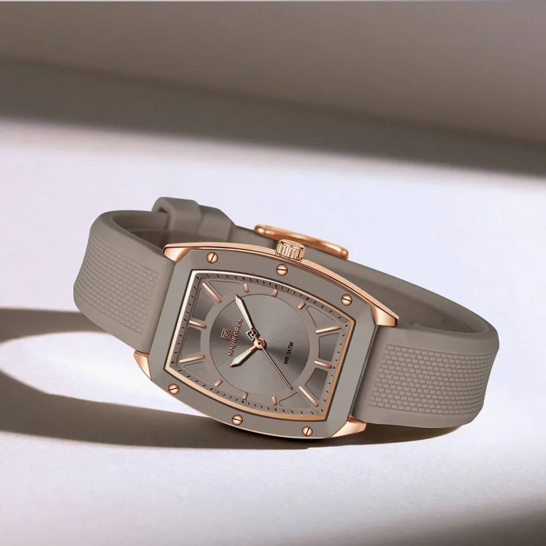 Navi Quartz Barrel Watch