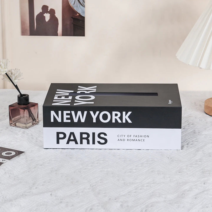 Editorial Book Tissue Holder