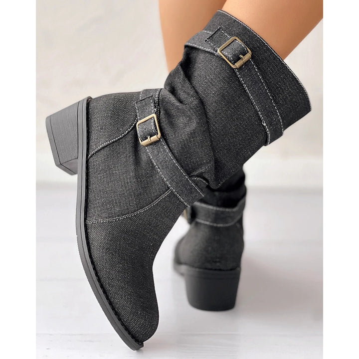 Rodeo Ankle Denim Boot