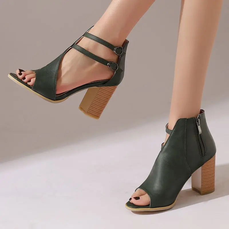 Venice Peep Toe Heel