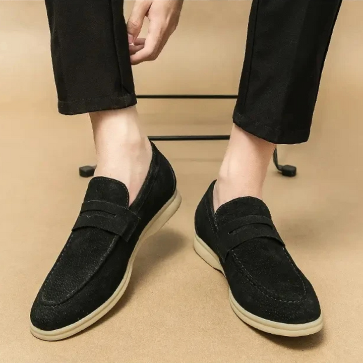 Sterling Suede Penny Loafer