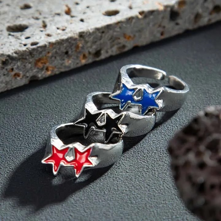 Astro Twin-Star Ring