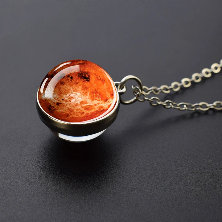 Cosmic Sphere Pendant Necklace