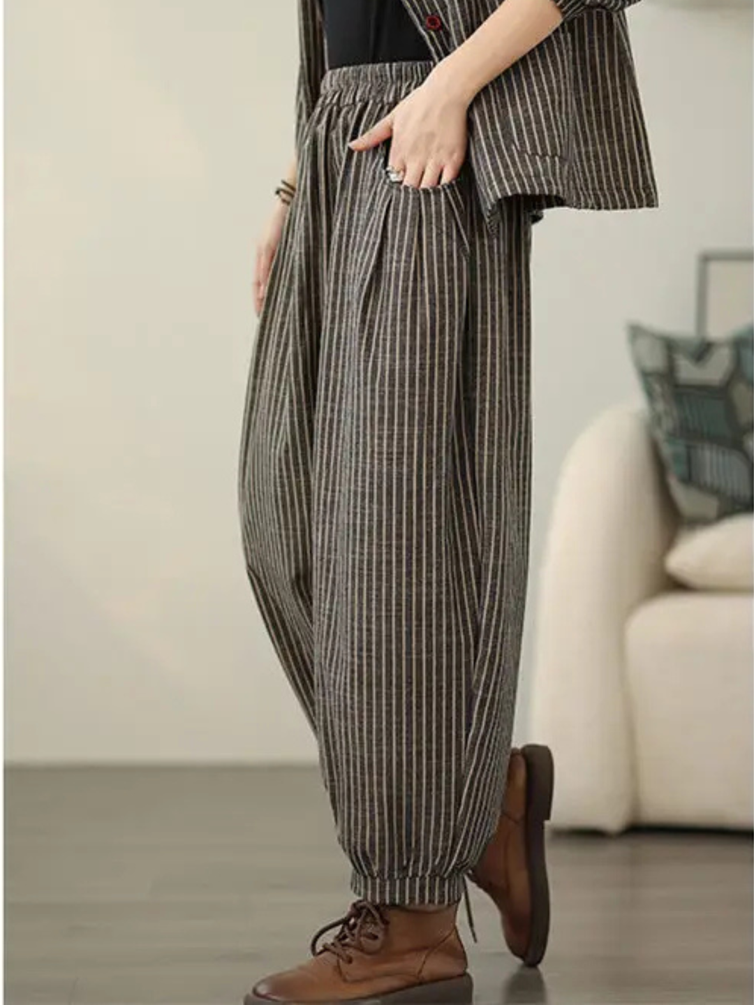 Milanese Pinstripe Co-ord