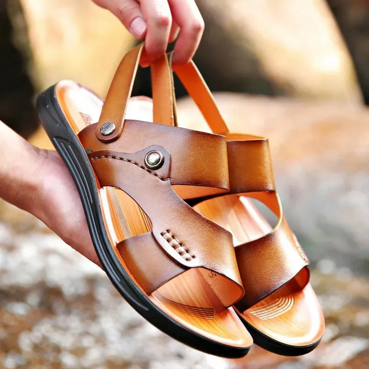 Driftwood Leather Sandal