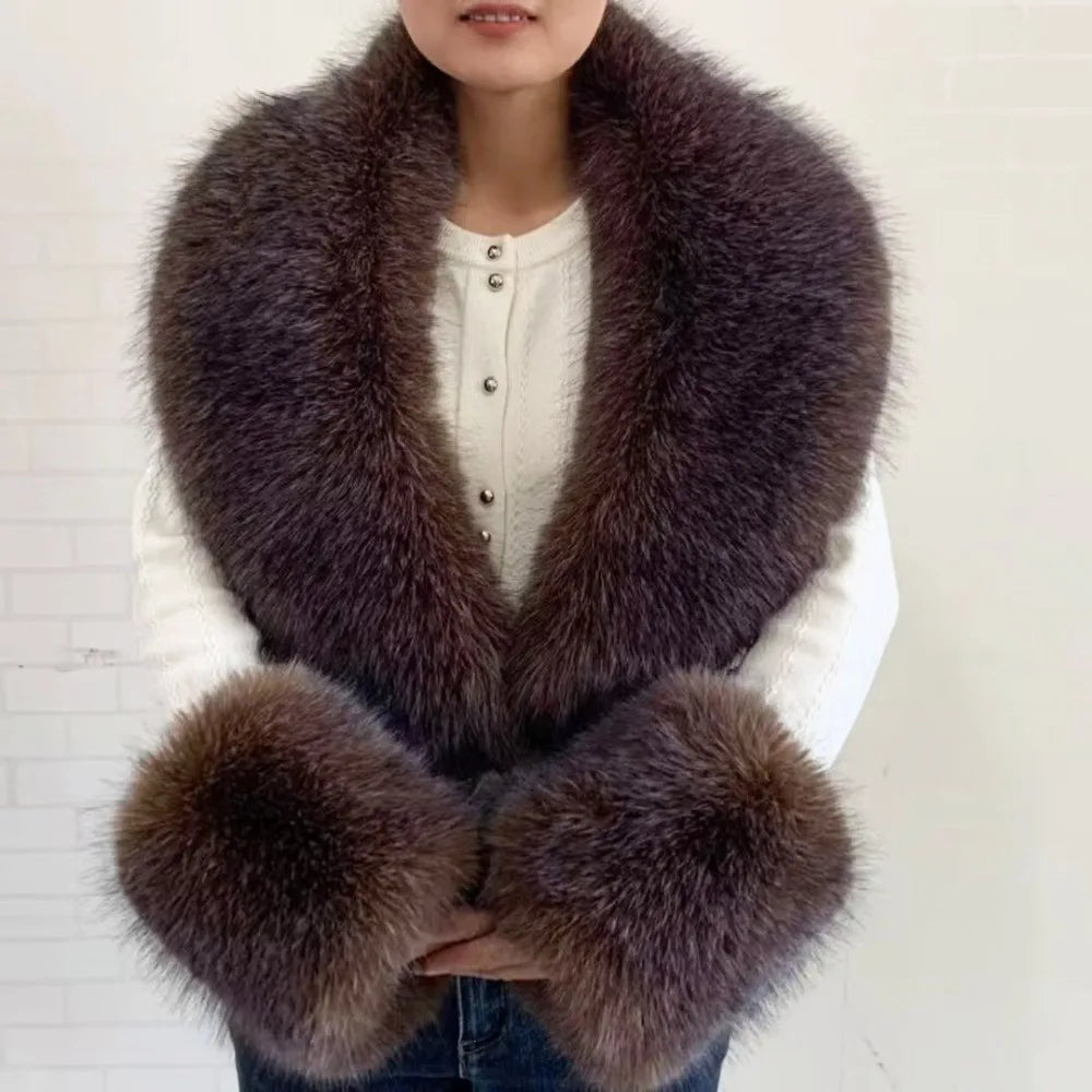 St. Clair Faux Fur Set