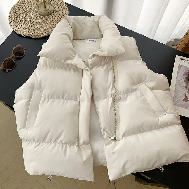 Serene Quilted Puffer  Vest
