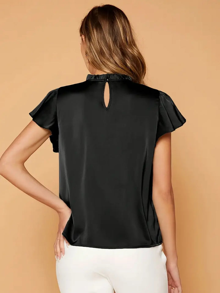 Anastasia High Neck Blouse