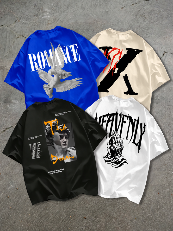 Street Culture Tee 4-Pack