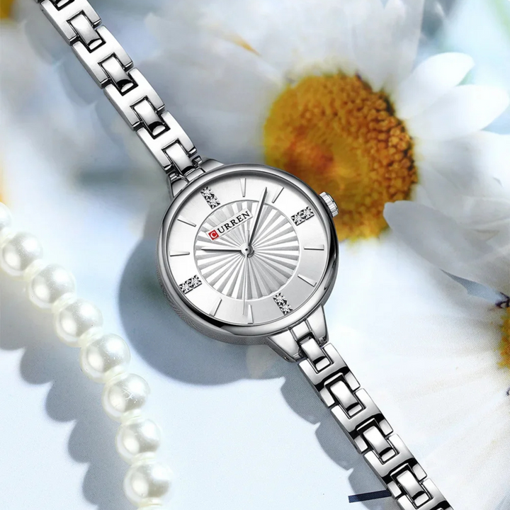 Empress Stainless Steel Timepiece