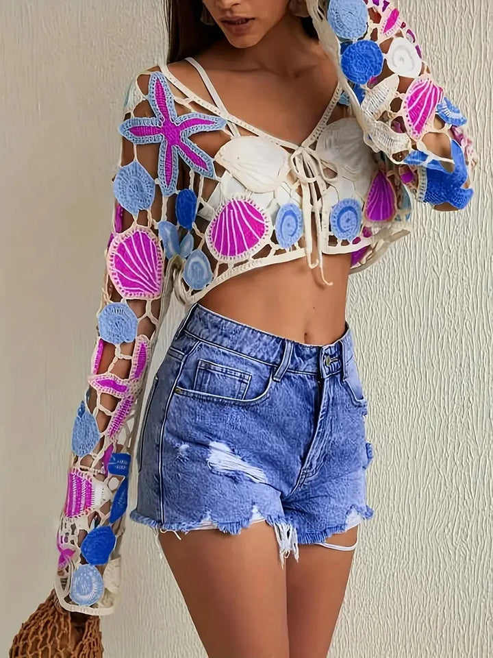 Pacific Muse Crochet Cover-Up