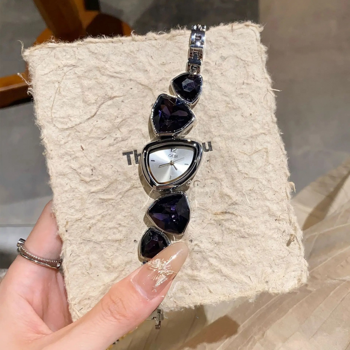 Iris Crystal Timepiece