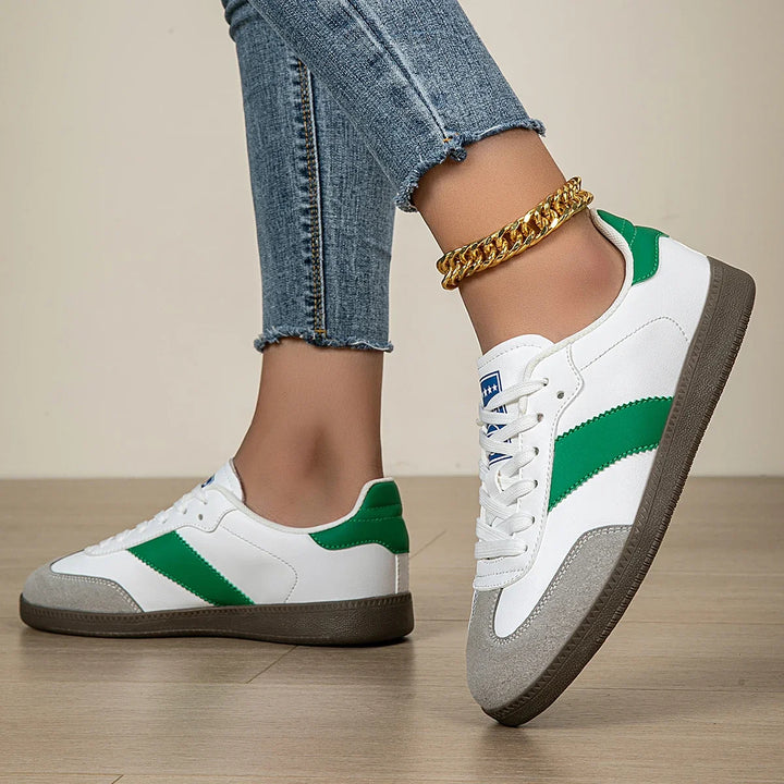 Retro Stripe Low Top Sneaker