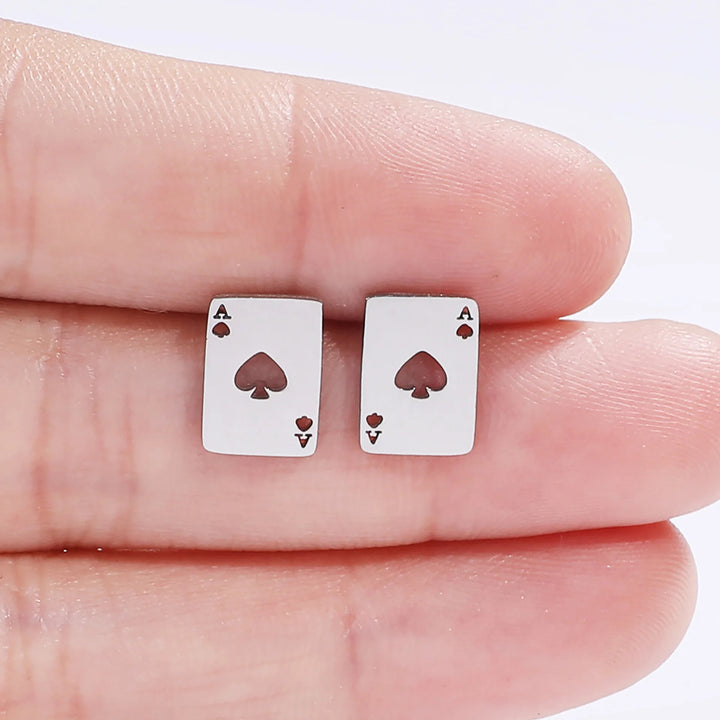 Ace of Spades Studs