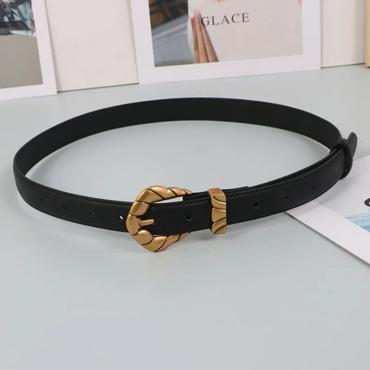 Heirloom Engraved Leather Belt