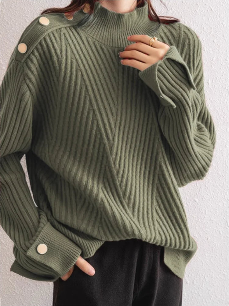 Serene Ribbed Sweater