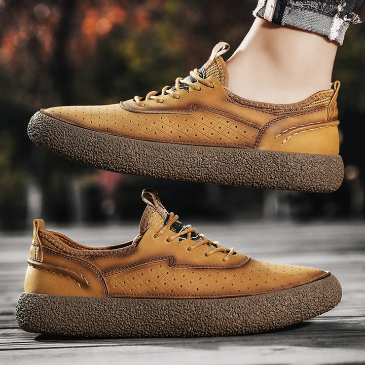 Canyon Stride Leather Sneaker