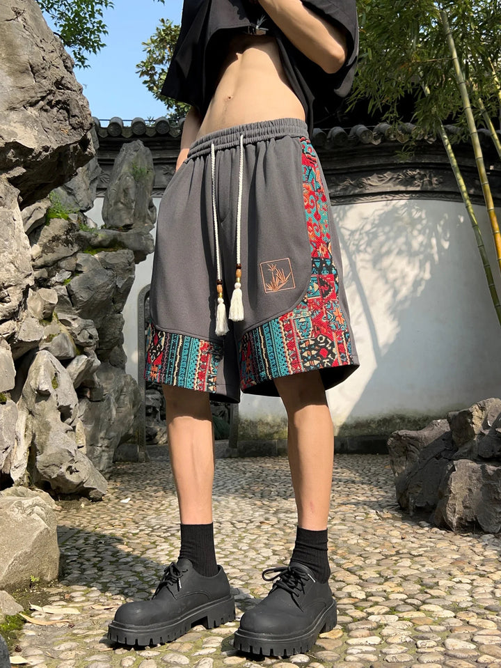Dynasty Embroidered Short