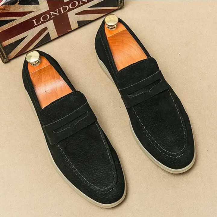 Sterling Suede Penny Loafer