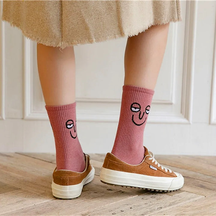 Emoticon Expressions Sock Set