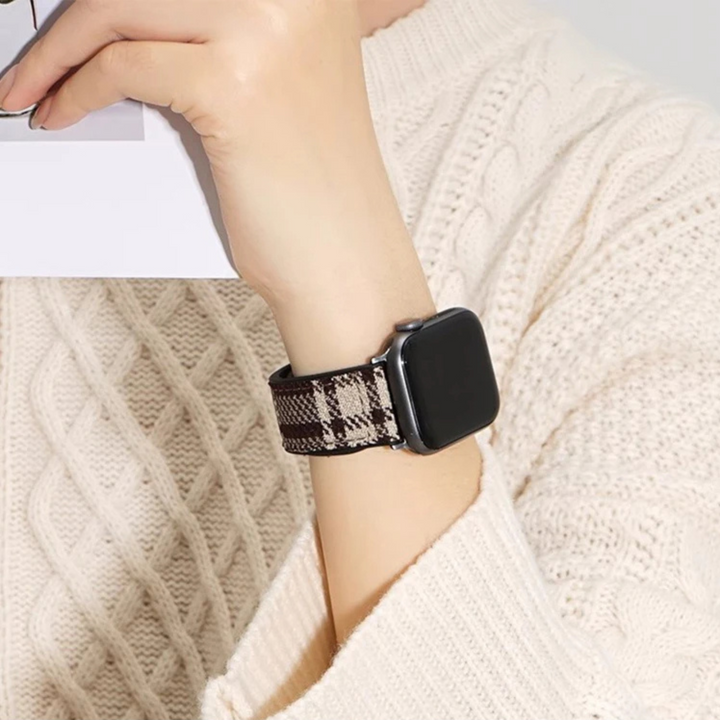 Maison Plaid Apple Watch Band