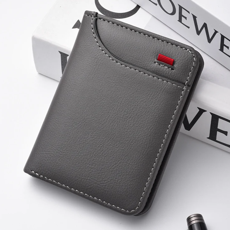 Slate Vertical Wallet