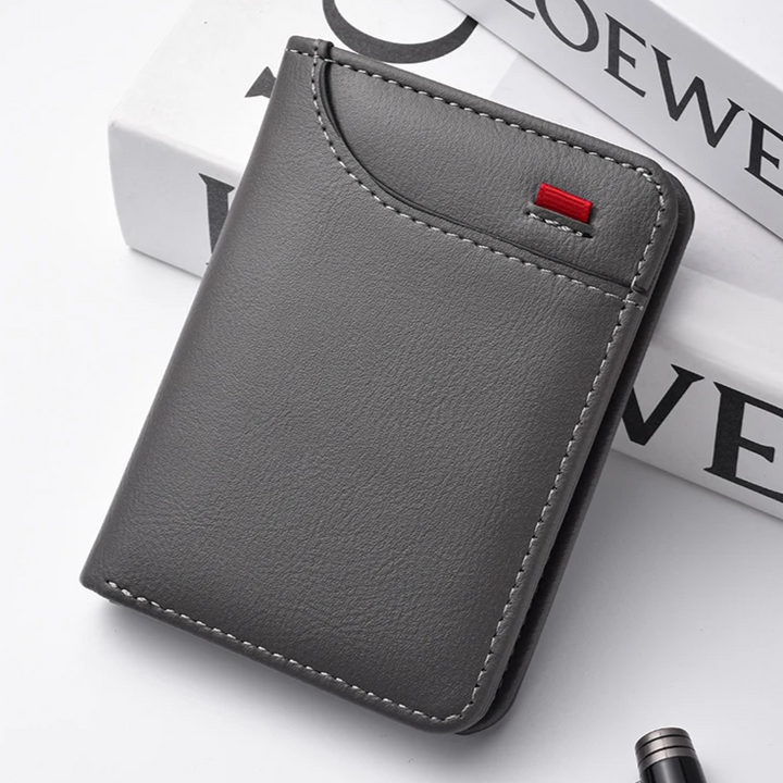 Slate Vertical Wallet