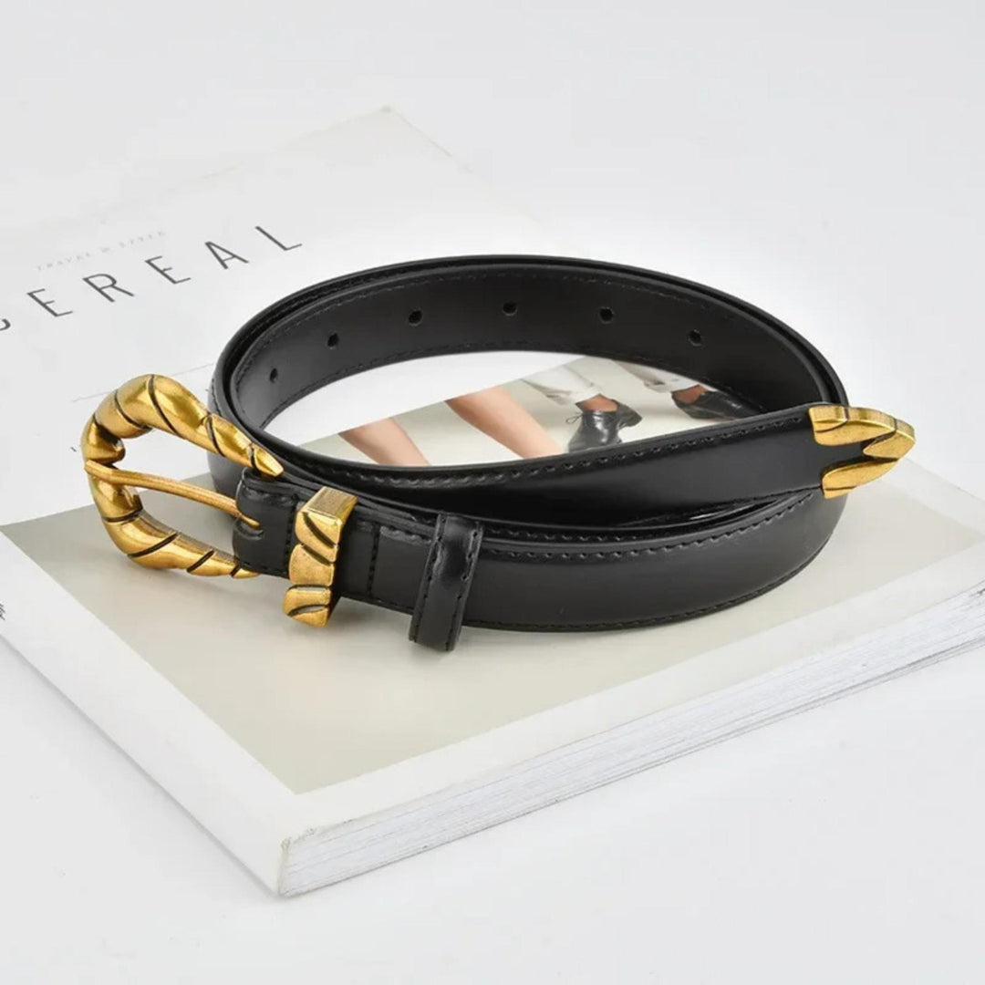 Heirloom Engraved Leather Belt