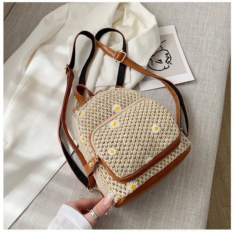 Saint Fleur Woven Backpack