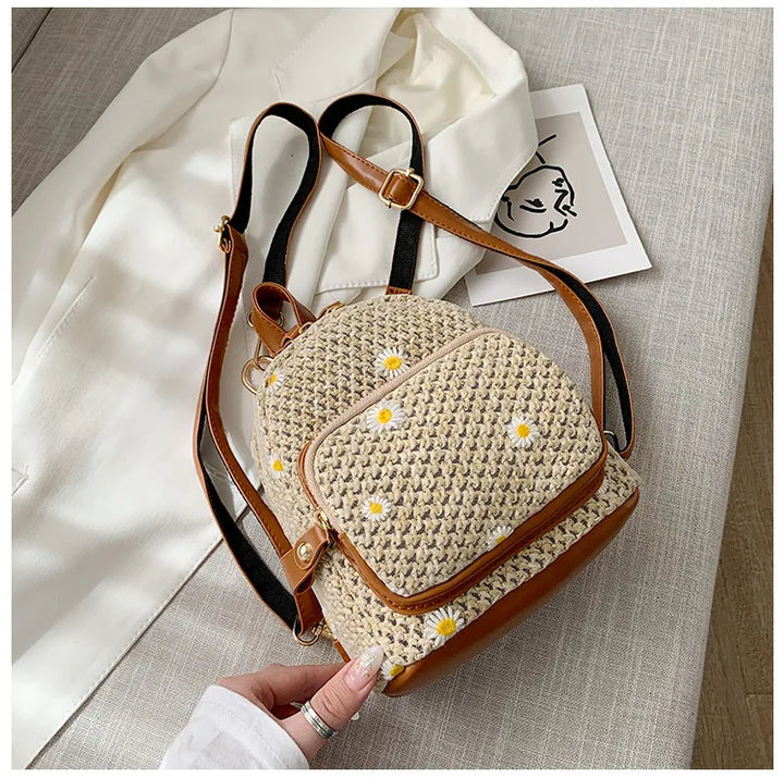 Saint Fleur Woven Backpack