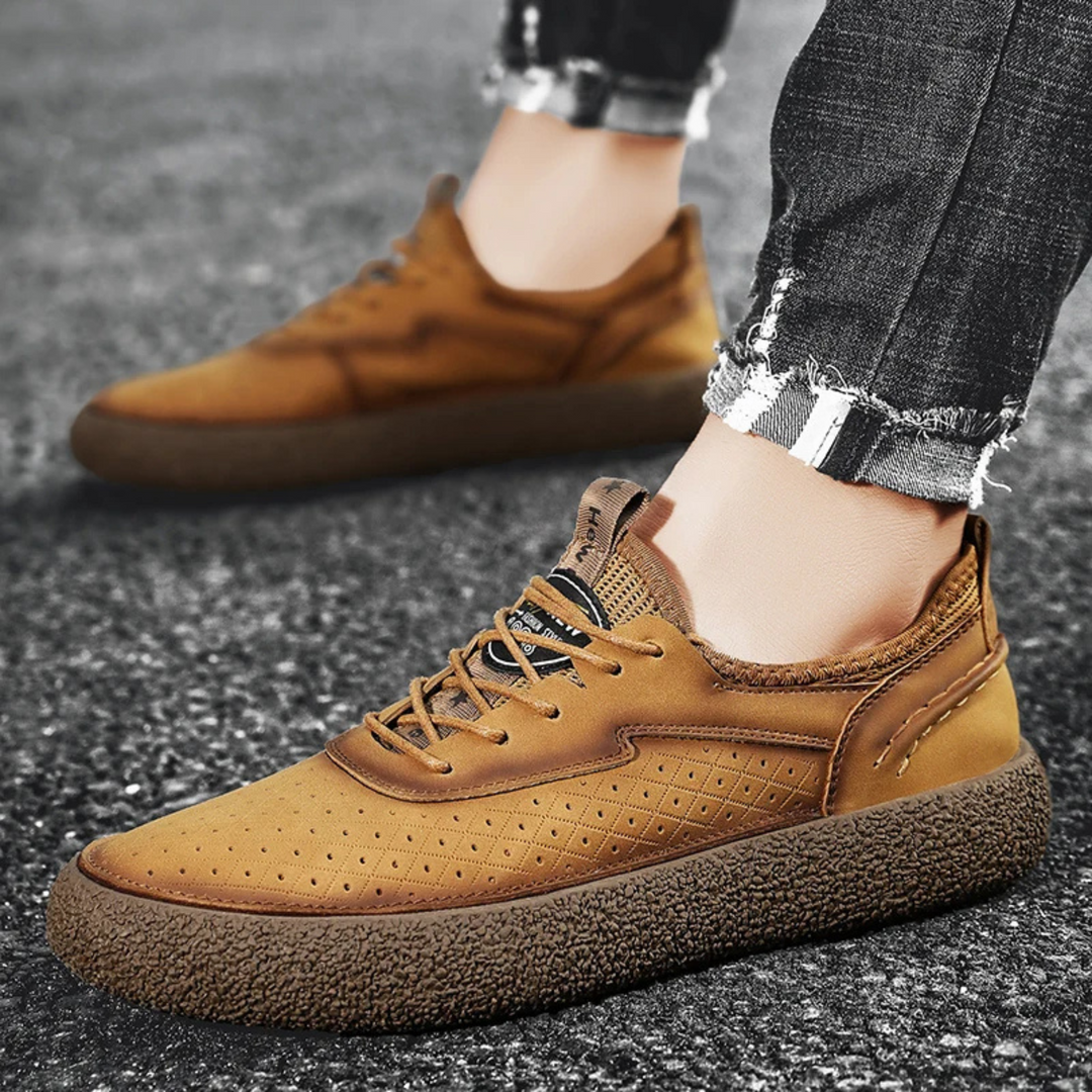 Canyon Stride Leather Sneaker