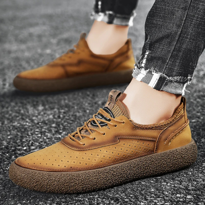 Canyon Stride Leather Sneaker