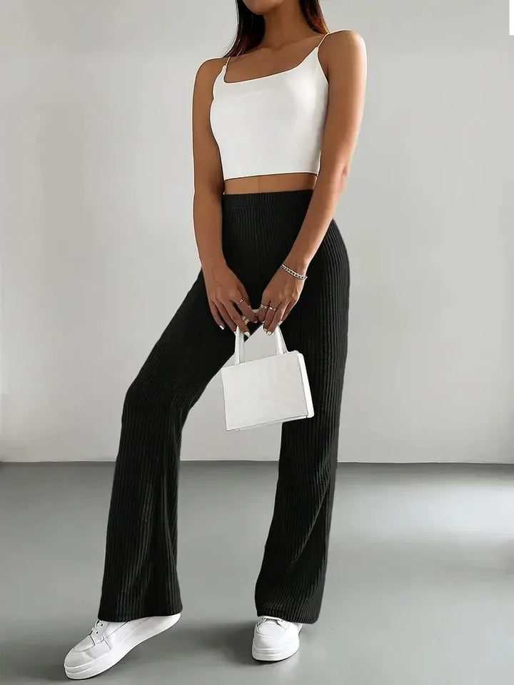 Holloway Rib Flare Pant