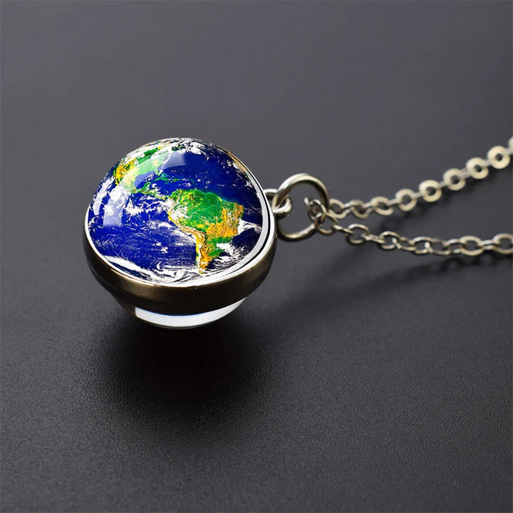 Cosmic Sphere Pendant Necklace